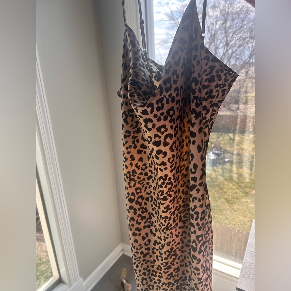 Sarah Michelle Leopard Dress